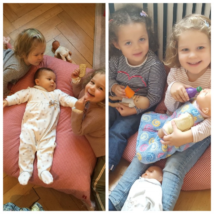 immer wieder gerne wird bei uns gebäbelet :)