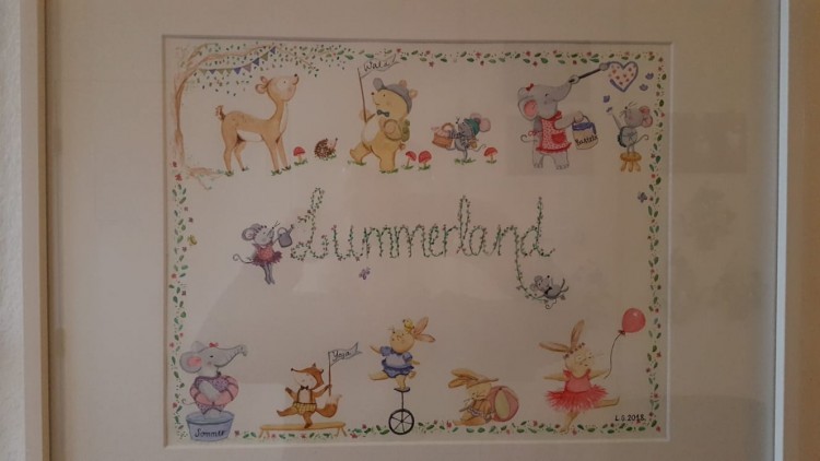 Danke an Lourdes Füssel Gaspart, für das wunderschöne Kunstwerk